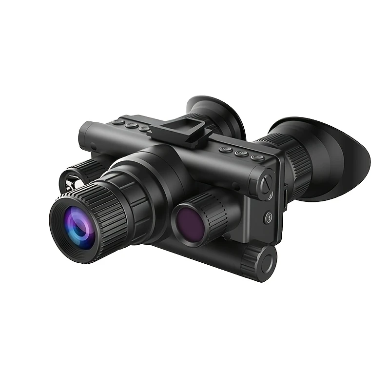 Night Vision Goggles for Adults - Helmet Mounted Monocular with 8X Magnification, 4 Color Modes, 32G